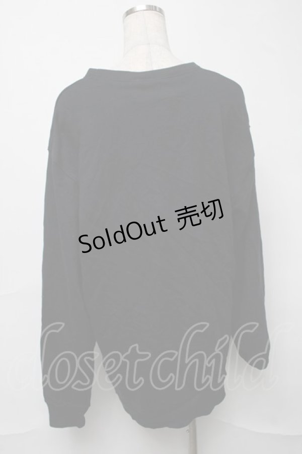 画像2: NieR Clothing / プリントTシャツ  黒 S-25-08-16-038-PU-TS-HR-ZI (2)