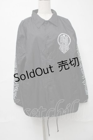 画像: KRY CLOTHING / ナイロンブルゾン  黒 S-25-08-16-041-EL-JA-HR-ZS
