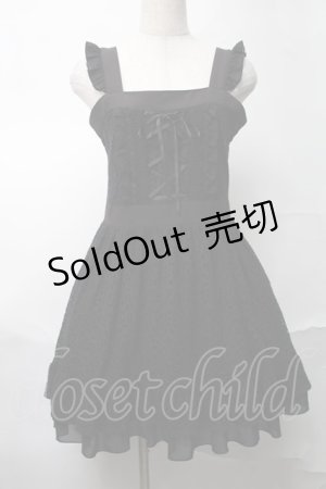 画像: axes femme / ワンピース  黒 S-25-08-17-045-AX-TO-AS-ZS