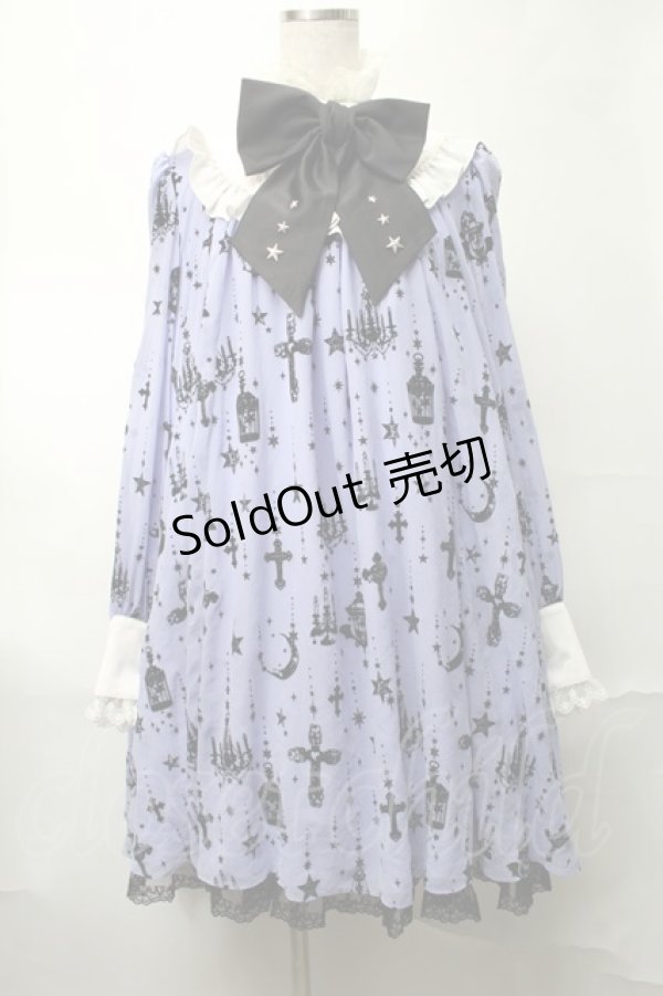 画像1: Angelic Pretty / Holy Lanternワンピース  ラベンダー S-25-08-17-039-AP-OP-AS-ZS (1)