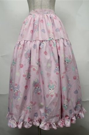 画像: Chalmiere / FancyDollsスカート  ピンク S-25-08-18-057-AX-SK-AS-ZS