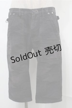 画像: MILKBOY / カモフラ柄ボンテージパンツ  黒 S-25-08-18-065-MB-PA-ET-ZS