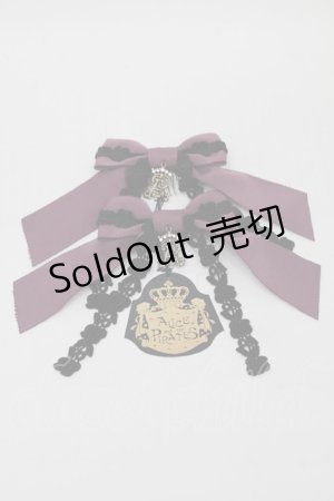 画像: ALICE and the PIRATES / A/Pゆらゆらリボンコーム  アイリス S-25-08-18-1007-PA-AC-AS-ZS