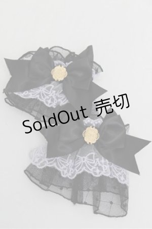 画像: Angelic Pretty / Princess Catお袖とめ  黒ｘラベンダー S-25-08-18-003-AP-ZA-AS-ZS
