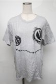 画像1: NieR Clothing / プリントTシャツ  グレー S-25-08-18-024-PU-TS-HR-ZS (1)