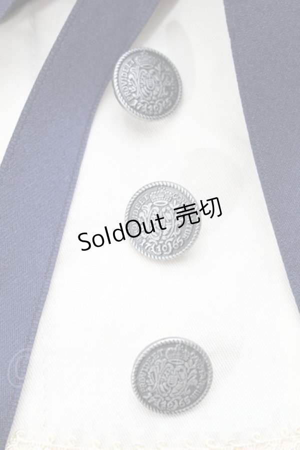 画像5: Mary Magdalene / ホワイテリーフワンピース  紺 S-25-08-19-054-CL-OP-AS-ZS (5)