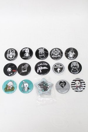 画像: NieR Clothing / 缶バッジセット   S-25-08-19-017-PU-ZA-HR-ZS