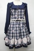 画像1: LIZ LISA / チェックローズワンピース  紺 S-25-08-20-042-LO-OP-HR-ZS (1)