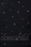画像3: Ank Rouge / ハート総柄シフォンワンピース  黒 S-25-08-20-047-CA-OP-HR-ZS (3)