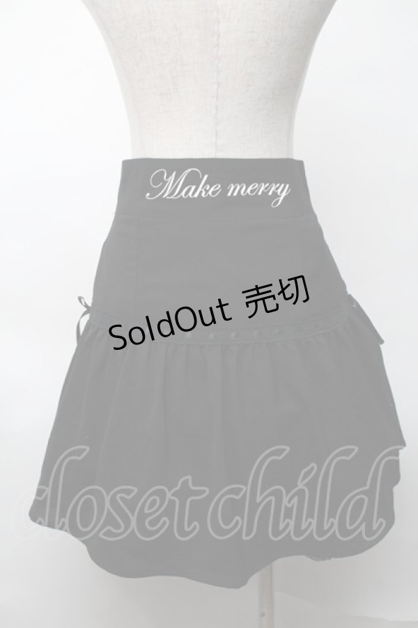 画像2: Ank Rouge / はしごレーススカート  黒 S-25-08-20-057-CA-SK-HR-ZT267 (2)