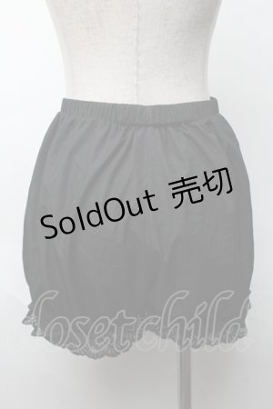 画像: NieR Clothing / インナーパンツ  黒 S-25-08-20-058-PU-PA-HR-ZS