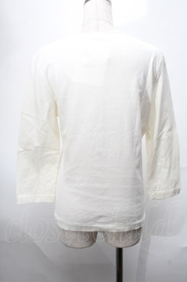 画像2: INGEBORG / 花刺繍長袖カットソー  オフ S-25-08-20-008-LO-TO-HR-ZS (2)