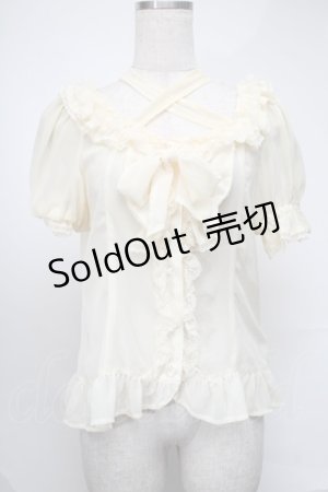 画像: BABY,THE STARS SHINE BRIGHT / キラキラ星座シフォンブラウス  イエロー S-25-08-20-009-BA-SK-AS-ZS