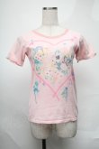 画像1: MILK / プリントTシャツ  ピンク S-25-08-20-011-ML-TO-AS-ZS (1)