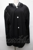 画像1: NieR Clothing / フード付カーディガン  黒 S-25-08-20-020-PU-TO-HR-ZS (1)
