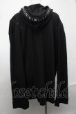 画像2: NieR Clothing / フード付カーディガン  黒 S-25-08-20-020-PU-TO-HR-ZS (2)