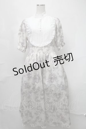 画像: m petit by misako / トワルドジュイワンピース  ベージュ S-25-08-21-067-LO-OP-HR-ZT505