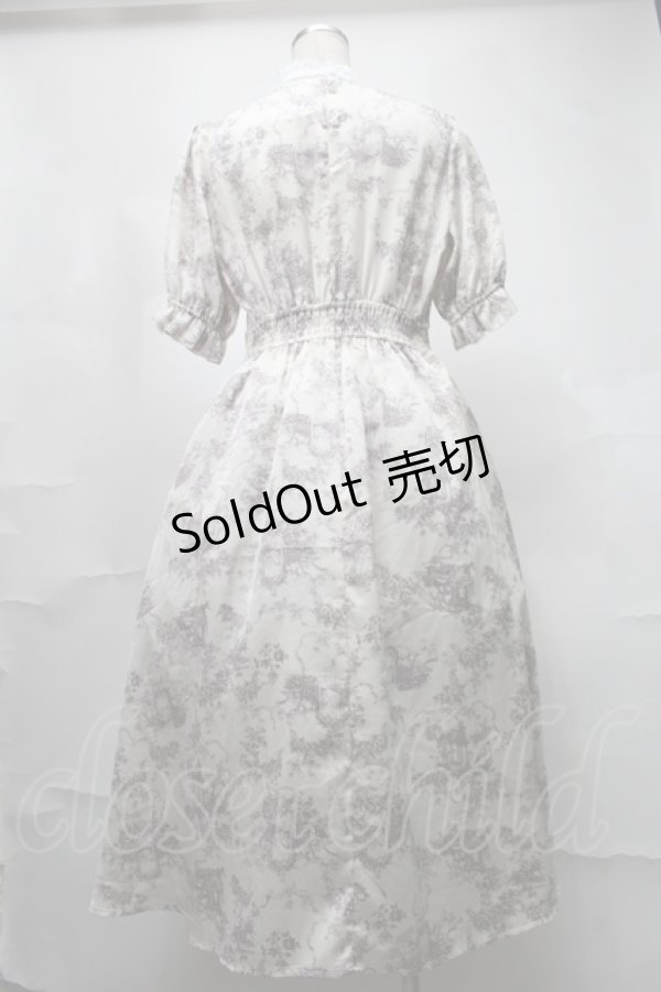 画像2: m petit by misako / トワルドジュイワンピース L キナリ S-25-08-21-068-LO-OP-HR-ZT506 (2)