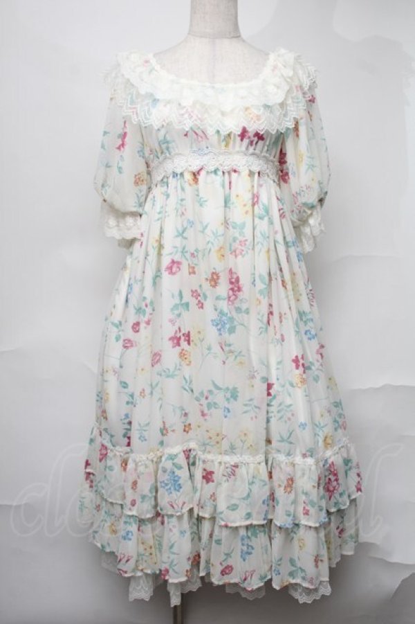 画像1: Angelic Pretty / Botanical Gardenワンピース  オフ S-25-08-21-1017-AP-OP-AS-ZS (1)