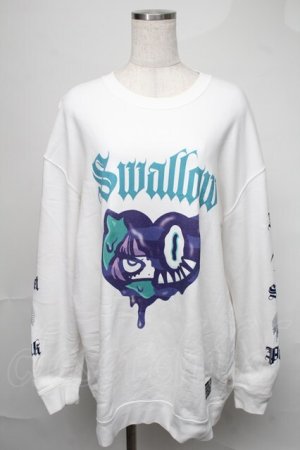 画像: HYPER CORE / Swallowスウェット  白 S-25-08-21-002-PU-TO-HR-ZS