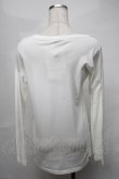 画像2: HYSTERIC GLAMOUR / DIZZY & MILKY pt T-SH F 白 S-25-08-21-003-PU-TO-SZ-ZT503 (2)
