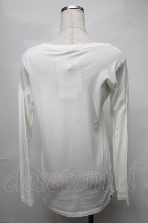 HYSTERIC GLAMOUR / DIZZY & MILKY pt T-SH F 白 S-25-08-21-003