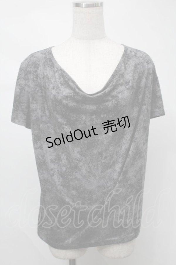 画像1: PUNK / ドレープトップス  グレー S-25-08-21-034-PU-TO-AS-ZS (1)