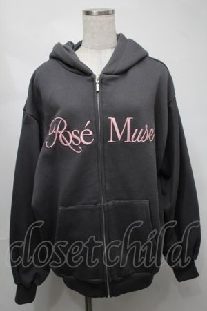 画像: Rose Muse / ロゴパーカー  グレー S-25-08-21-035-LO-TO-AS-ZS