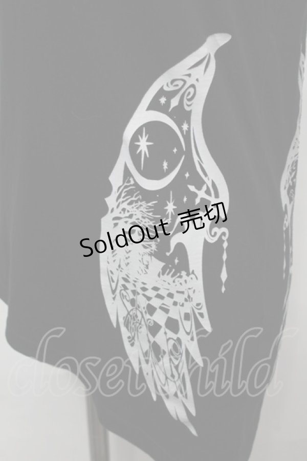 画像3: BPN / プリントアシメタンクトップ  黒 S-25-08-21-040-GO-TO-HR-ZT504 (3)