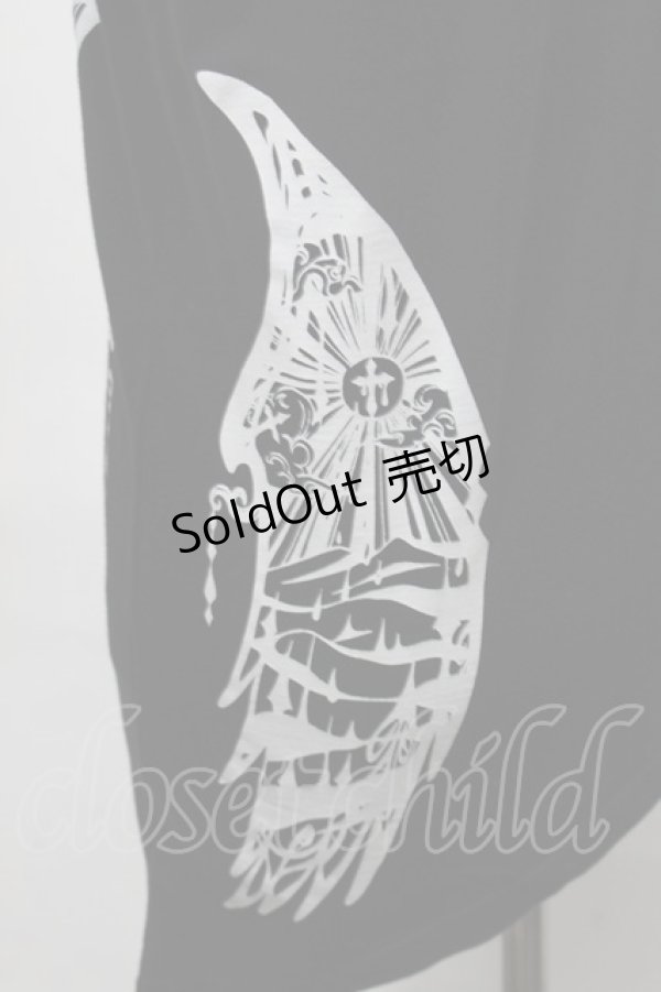 画像4: BPN / プリントアシメタンクトップ  黒 S-25-08-21-040-GO-TO-HR-ZT504 (4)