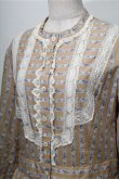 画像3: Jane Marple Dans Le Salon / Wall paper Agathaドレス  ベージュ S-25-08-22-1042-JM-OP-HR-ZS (3)