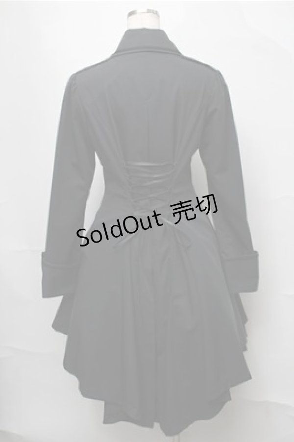 画像2: ATELIER BOZ / ディーンジャケットワンピース  黒 S-25-08-22-1022-EL-OP-HR-ZS (2)