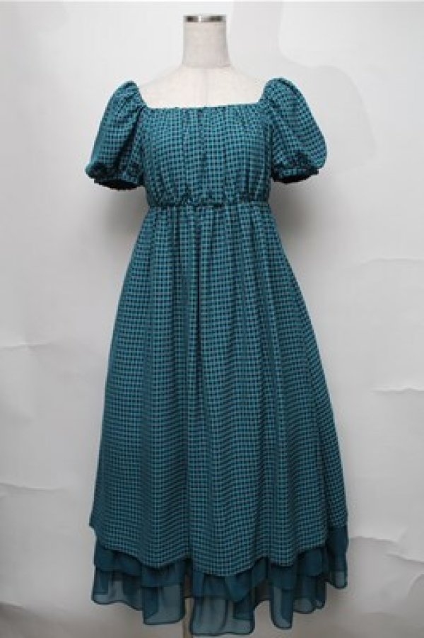 画像1: Moi-meme-Moitie //ジュリエットワンピース  グリーン S-25-08-22-1024-MO-OP-AS-ZS (1)