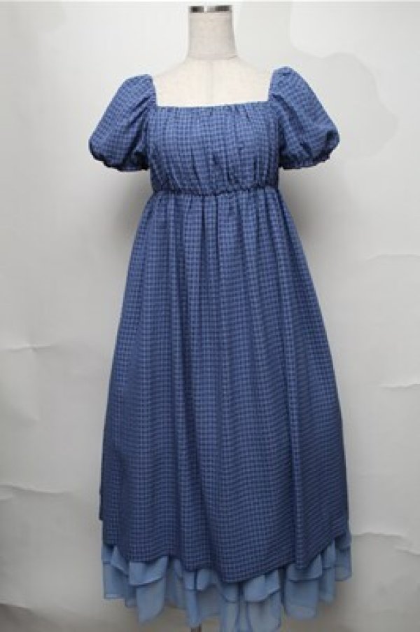 ワンピース mai M me eme／【Pre Order】Check asymmetrical camisole onepiece