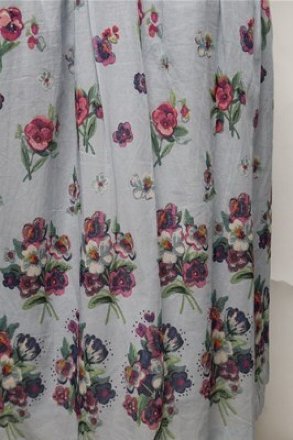 画像3: Jane Marple Dans Le Salon / Viola gardenラウンドカラードレス  サックス S-25-08-22-1032-JM-OP-HR-ZT352 (3)