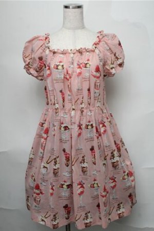 画像: Jane Marple / Sweet Parfaitのドレス  ピンク S-25-08-25-040-JM-OP-AS-ZS