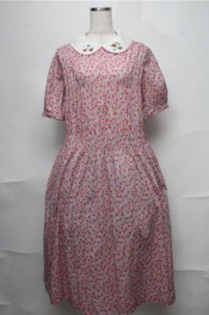 画像: Jane Marple / Strawberries and cream カラードレス  ピンク S-25-08-25-041-JM-OP-AS-ZS