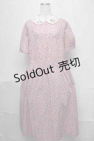 画像: Jane Marple / Strawberries and cream カラードレス  ピンク S-25-08-25-041-JM-OP-AS-ZS