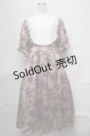 画像: m petit by misako / トワルドジュイワンピース LL ピンク S-25-08-25-044-LO-OP-HR-ZS
