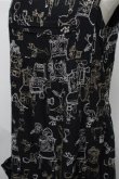 画像3: Jane Marple Dans Le Salon / 刺繍ワンピース  黒 S-25-08-25-051-JM-OP-AS-ZS (3)