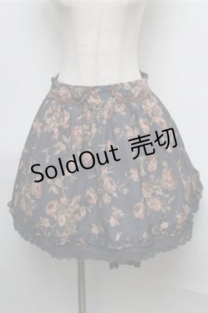 画像: axes femme / 花プリントフレアスカート   S-25-08-25-054-AX-TO-HR-ZS