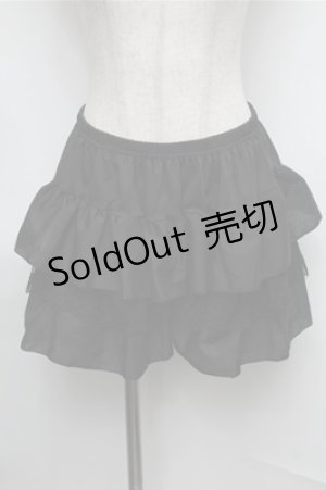 画像: m petit by misako / ペチパンツ  黒 S-25-08-25-059-LO-PA-AS-ZS