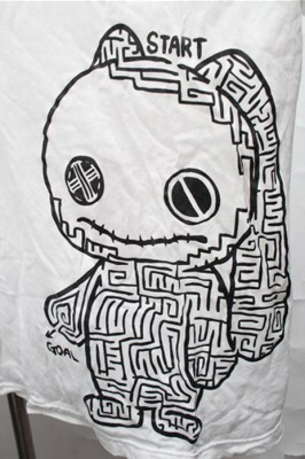 画像3: NieR Clothing / プリントTシャツ  白 S-25-08-25-007-PU-TO-HR-ZT354 (3)