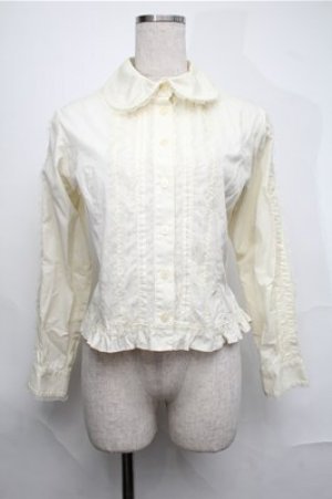 画像: metamorphose / レースブラウス  キナリ S-25-08-25-003-ME-BL-HR-ZS