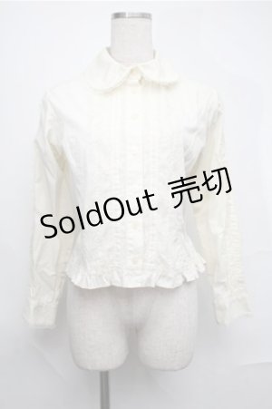 画像: metamorphose / レースブラウス  キナリ S-25-08-25-003-ME-BL-HR-ZS