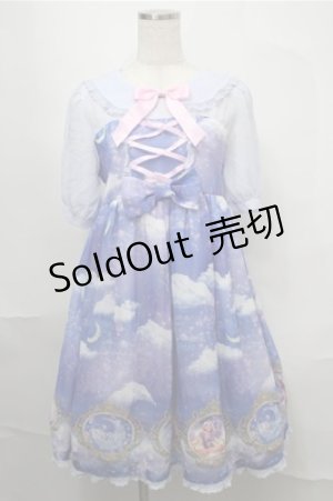 画像: Angelic Pretty / Dreamy Luna ラプンツェルワンピース  ラベンダー S-25-08-25-031-AP-OP-AS-ZS