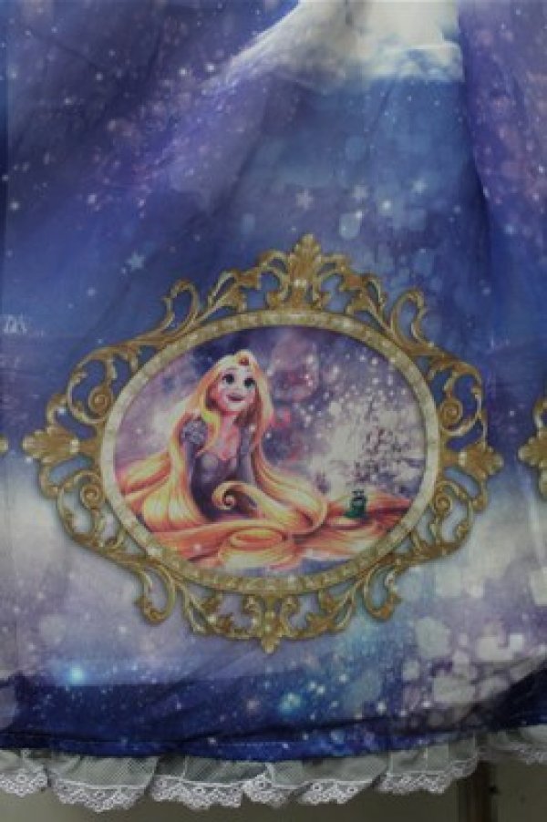 画像4: Angelic Pretty / Dreamy Luna ラプンツェルワンピース  ラベンダー S-25-08-25-031-AP-OP-AS-ZS (4)