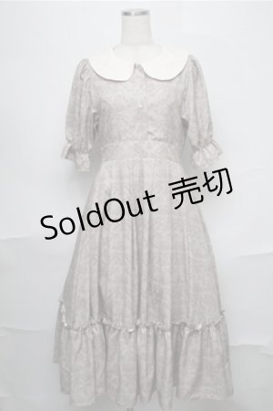 画像: m petit by misako / NINA’Sコラボトワルドジュイワンピース S ベージュ S-25-08-25-034-LO-OP-AS-ZS