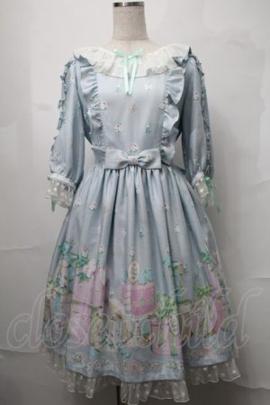 画像: Angelic Pretty / Un Birthdayワンピース  サックス S-25-08-26-042-AP-OP-HR-ZS