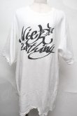 画像1: NieR Clothing / プリントTシャツ  白 S-25-08-26-008-PU-TO-HR-ZT354 (1)